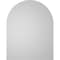 Ekena Millwork Round Top Surface Mount PVC Gable Vent w/ 2"W x 1-1/2"P Brickmould Frame, 22"W x 28"H GVPRT22X2802SN - alternate 4